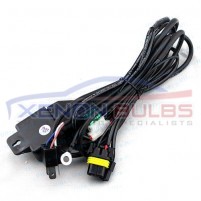 Wiring Harness H4 H/L XENON HID KIT Bi-Xenon Loom Car Relay Telescopic..